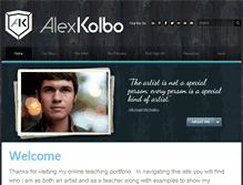 Tablet Screenshot of alexkolbo.com